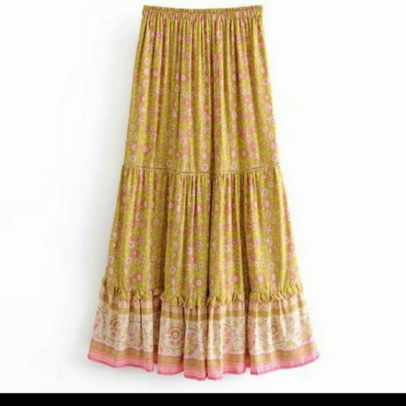 SPELL Dahlia Maxi Skirt - Picture 5 of 8